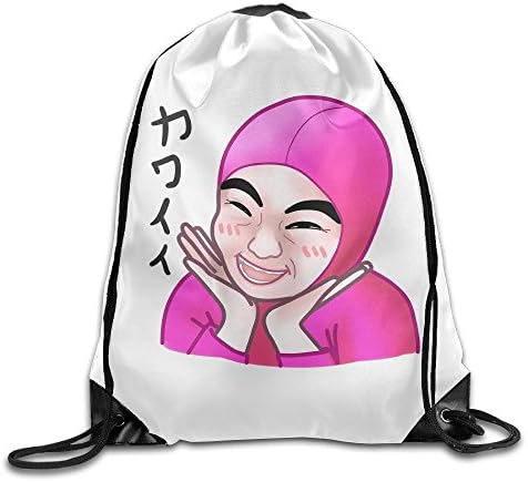 Monsieur Cai FILTHY FRANK Unisex Travel/School/Trainning/team/Shopping Drawstring Shoulder Bag With Strengthened Grommet