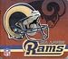 All Products : St. Louis Rams Mouse Pad - Helmet Design