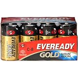 Alkaline C-8 Battery Family Packs
