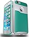 CellEver AeroPro Defense Series Slim Shock-Absorbing TPU Case for Apple iPhone 6 / 6s (4.7-Inch) - Mint / White