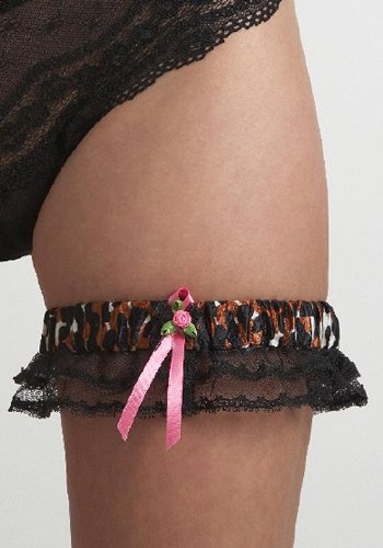 Betsey Johnson Intimates Stretch Satin Garter Accessory