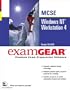 McSe Windows Nt Workstation 4: Exam 70-073 (Examgear : Premium Exam Preparation Software)