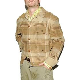 Polo Ralph Lauren Mens Plaid Wool Vintage Jacket Coat Large