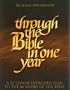 Through the Bible in One Year: A 52-Lesson Introduction to the 66 Books of the Bible