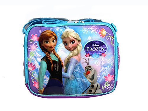 Purple and Blue Sisters Stick Together Disney Frozen Lunch Bag