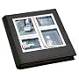 Umbra Horizon Metal and Faux Leather Photo Album Holds 104 4" x 6" Photos - Chrome & Black