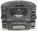 GPX C1860 Dual Alarm AM/FM Cassette Stereo