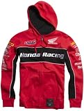 Fox Racing Honda Team Zip Hoody Sweatshirt Red (Medium)