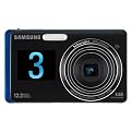 Samsung Dual View 12.2 MP Digital Camera - Blue (TL220)