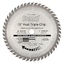 Freud LU81M012 12-Inch 48 Tooth TCG Stacked Chipboard Cutting Saw Blade with 1-Inch Arbor