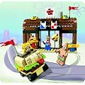 Lego - 3833 - Jeu de Construction - Bob l'Eponge et les Aventures de Krusty Crabe (Import Grande Bretagne)