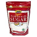 Hain Pure Foods Organic Powdered Sugar, 16-Ounce Units (Pack of 6)