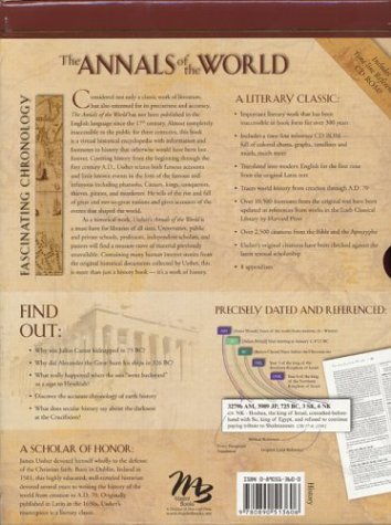 Annals of the World: James Ussher's Classic Survey of World History under Church History in The Books Store
