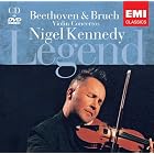 Legend: Nigel Kennedy [CD and DVD] by  Ludwig van Beethoven, Max Bruch, Jeffrey Tate, Klaus Tennstedt, and English Chamber Orchestra 