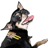 MLB Pittsburgh Pirates Black Small Pet Bandana (Small/Medium)