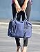 Rimen & Co. Satin PU Leather Tote Satchel Large Purse Bag Women Diaper Handbag Accented with Removable Strap CZ-2713 CZ-2714