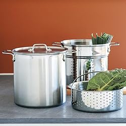All-Clad Stainless 12-Quart Multi Cooker with Steamer Basket