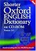 Shorter Oxford English Dictionary: Windows version 2.0