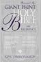 KJV Giant Print Reference Bible, Personal Size Silver Edition, Indexed