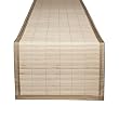 Benson Mills Bali Bamboo 13 by 72-Inch Table Runner, Beige