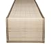 Benson Mills Bali Bamboo 13 by 72-Inch Table Runner, Beige
