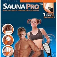 Sauna Pro 3 Sauna Belt - 3 Belts in One - LED Timer and Temperature Control - Sweat Away those inches
