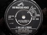 Sammes, Mike A Man And A Woman 7" HMV POP1598 EX 1967 as Mike Sammes Singers