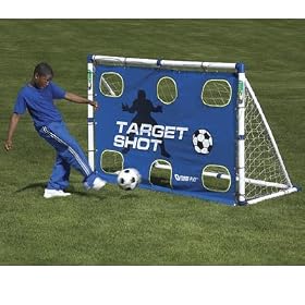3-in-1 Soccer Target and Goal and Rebounder by 