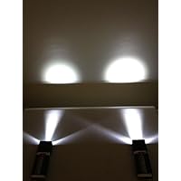 Blocklite Mini Compact Size Ultra Bright 9V Eveready Battery LED Flashlight for Camping, Indoor Use