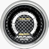Auto Meter Carbon Fiber 2-1/16 Full Sweep Electric Air/Fuel Ratio Gauge