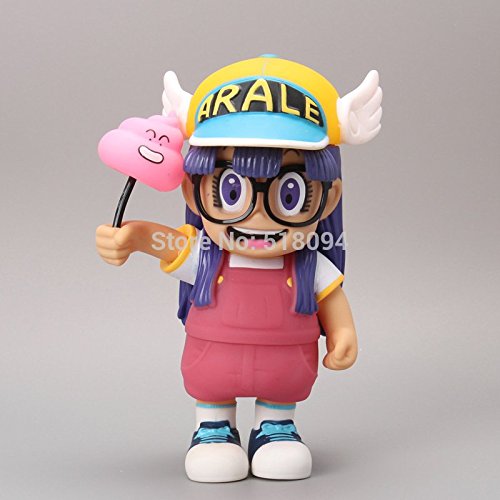 Anime Cartoon 20cm Dr.Slump Arale Pink with Faeces PVC Action Figure Toys