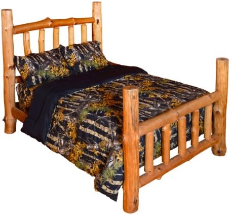 THE WOODS Premium Microfiber CAMO Comforter (Black, Twin)