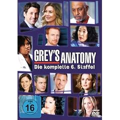 Grey's Anatomy: Die jungen �rzte - Die komplette 6. Staffel [6 DVDs]