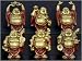 Happy Buddhas Standing, Set of 6 Small