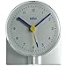 Kitchen & Housewares : Braun AB25A quartz alarm clock, SILVER.