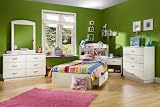 Logik Collection in Pure White Finish By South Shore Furniture