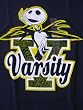 Disney Nightmare Before Christmas JACK Varsity Tshirt