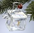 2" Joy To The World Ice Cube Angel Christmas Ornament