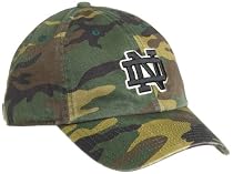 Notre Dame Camoflauge Adjustable Cap