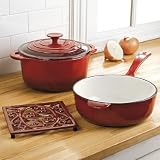 Brylane Home 4-Pc Cast Iron Set