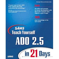 Sams Teach Yourself ADO 2.5 in 21 Days