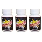 Morgasm Orgasm Enhancement Formula for Men - 3 Bottles - 180 Pills - Orgasm Enhancer for Men