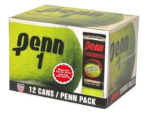 Penn Championship Regular Duty Tennis Balls (Pack of 12)