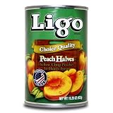 【Ligo Brand】リゴー ピーチ缶（黄桃） 15oz （432g） リバティ