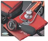 American Diagnostic Corporation 788-641 Pro's Combo III Palm Aneroid Manual Blood Pressure Teal Latex Free Sphygmomanometer Kit