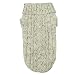 Zack & Zoey Acrylic Dublin Knit Sweater, Teacup