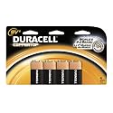 Duracell Batteries, 9-Volt Size, 4-Count Packages (Pack of 2)