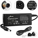 [2 Years Warranty] 90W Faster Charge - Elivebuy&reg; AC Adapter/Power Supply&Cord for Gateway NV52 NV53 AJ2 MC7801u MD2409h MD2601u MD2614u MD78 MD7818u MD7820u MS2273 MS2274 MS2285 NV5213u NV53 NV53A NV53A36u NV54 NV55C NV59 NV78 NV7802u NV79 NV7901u NV7915u