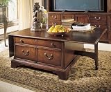 Wainwright Drop Leaf Storage Cocktail Table