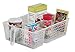Perfect Pantry 3-Section Handy Basket, Clear, Set of 2